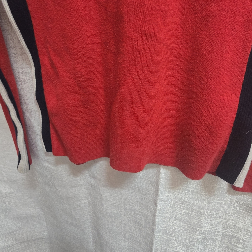 Tommy Hilfiger Women's Red Sweater - Picture 5 of 6